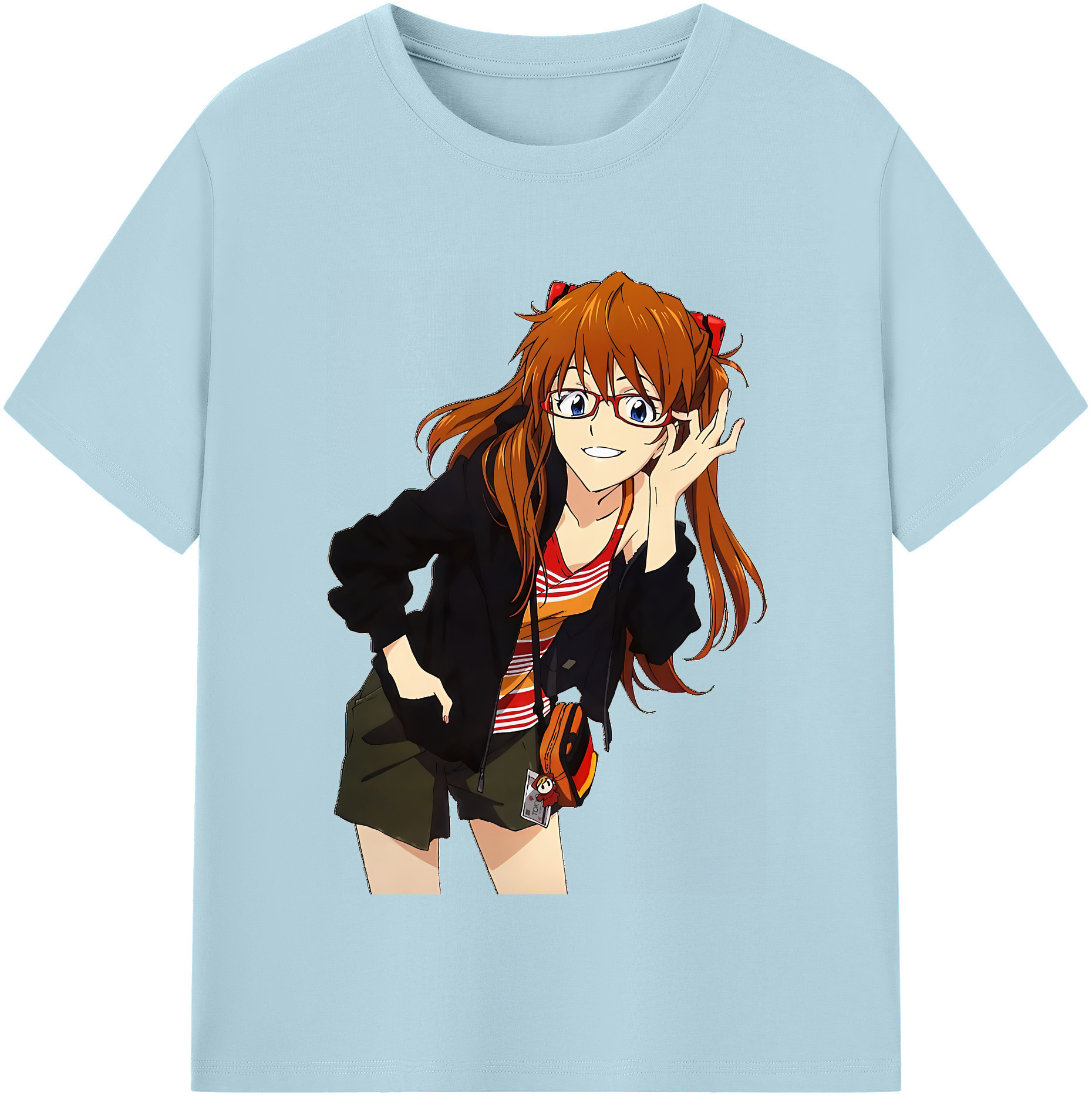 （画像用） EVA 新世紀エヴァンゲリオン 綿100％半袖Tシャツ（フロントプリント）